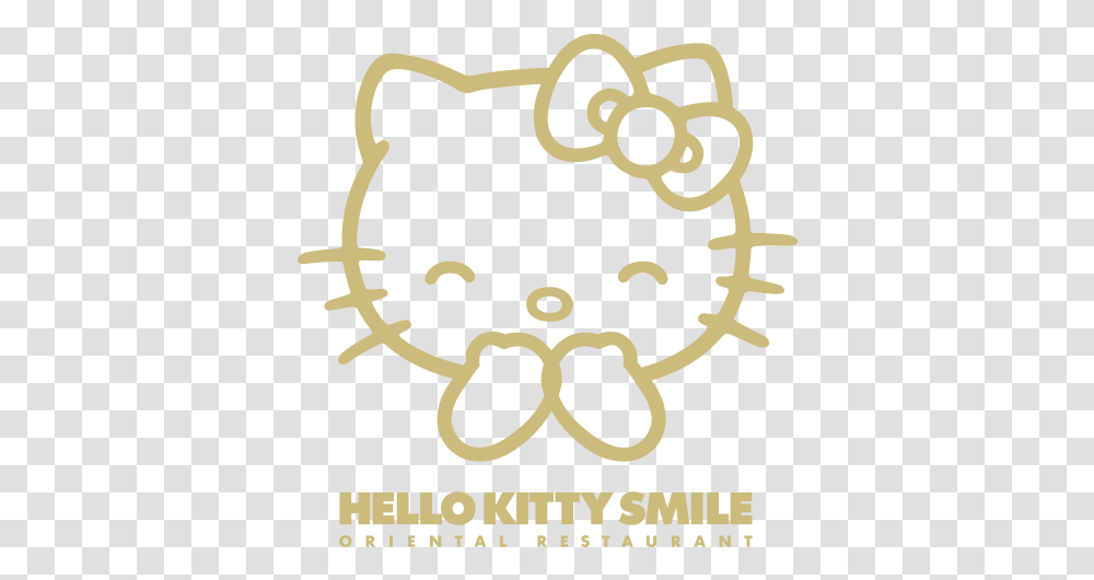 Hello Kitty Smile Hello Kitty Silueta, Poster, Advertisement, Text, Label Transparent Png