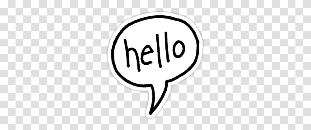 Hello, Label, Logo Transparent Png