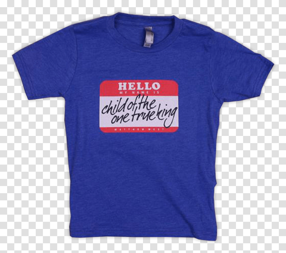 Hello My Name Is Kids Tee Active Shirt, Apparel, T-Shirt Transparent Png