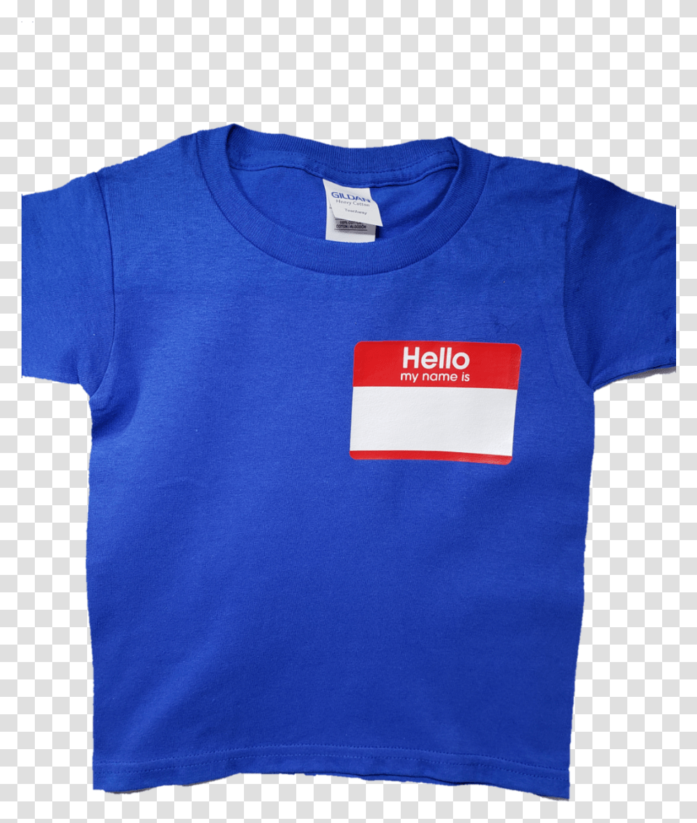Hello My Name Is Sticker, Apparel, T-Shirt Transparent Png