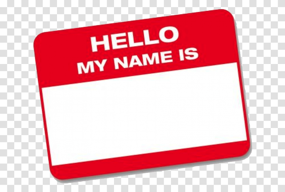 Hello My Name Is Tag Hello My Name Is Cunt, White Board Transparent Png