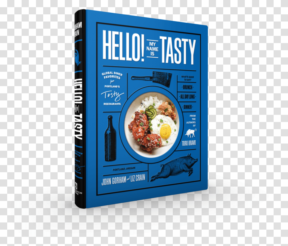 Hello My Name Is Tasty Graphic Design, Food, Plant, Ice Cream, Dessert Transparent Png