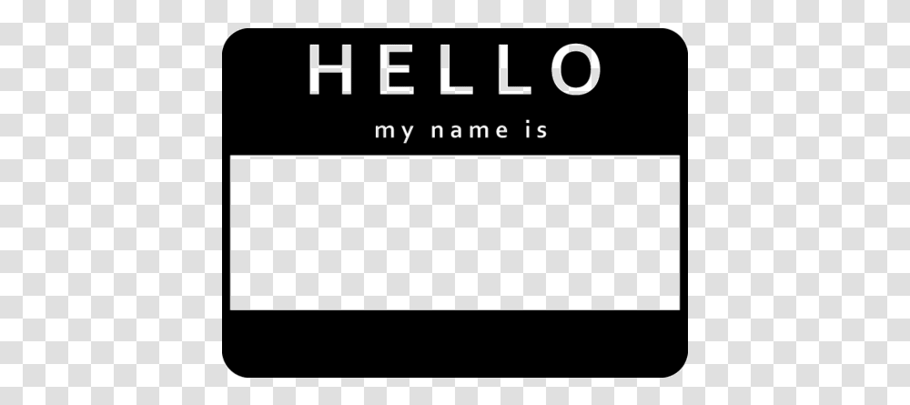 Hello Name Tag Svg, Word, Alphabet Transparent Png