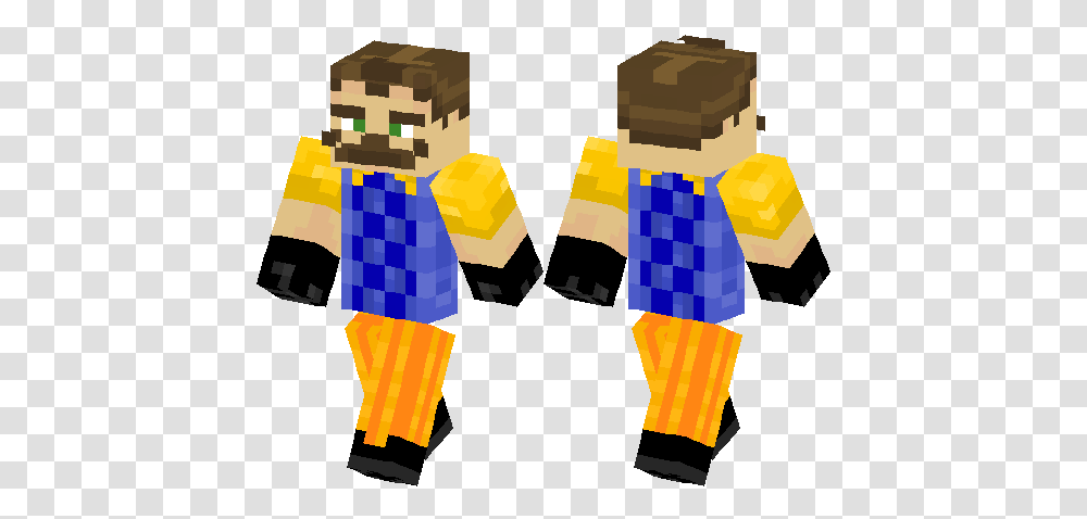 Hello Neighbor Skin Minecraft Pe, Toy, Apparel, Rubix Cube Transparent Png