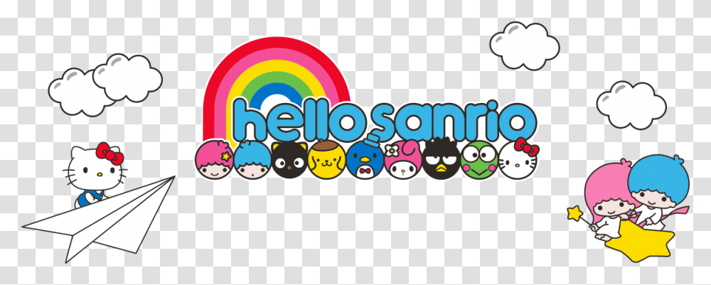 Hello Sanrio, Label Transparent Png