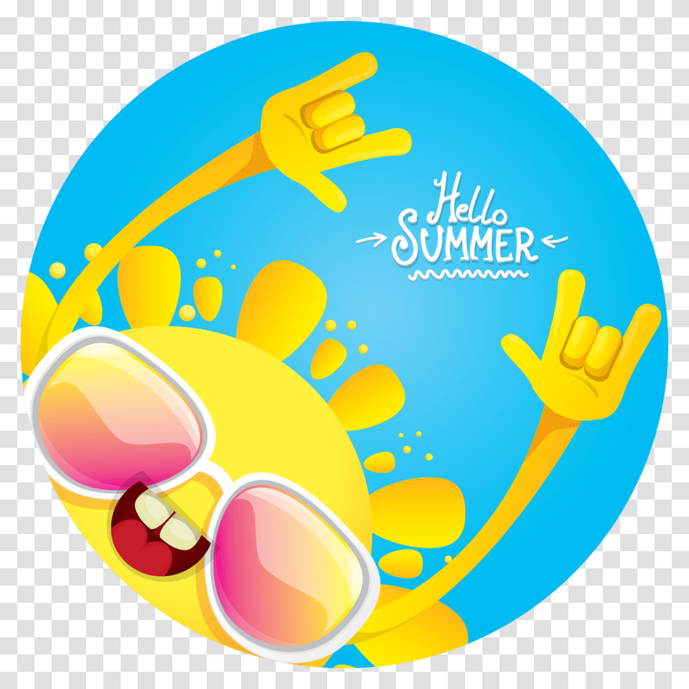 Hello Summer Hello Summer, Balloon, Sphere, Frisbee Transparent Png