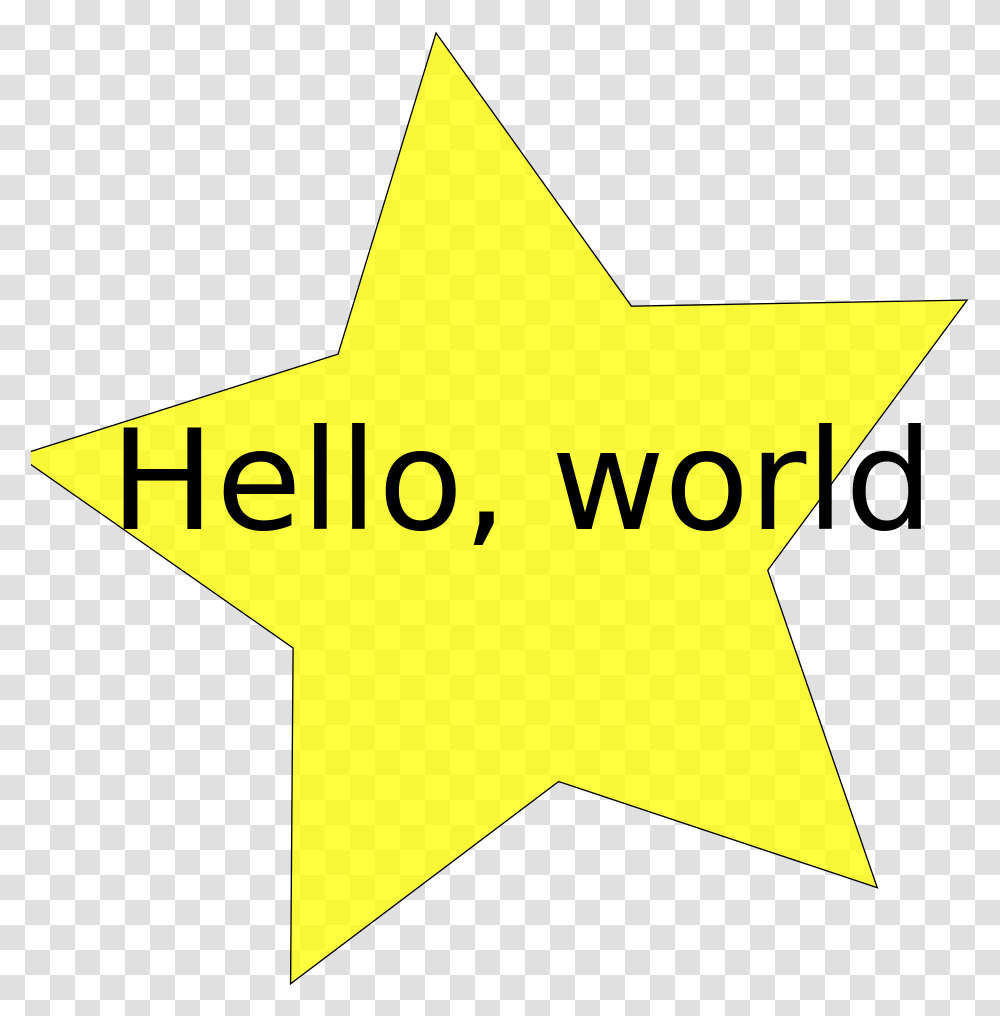 Hello Test, Star Symbol Transparent Png