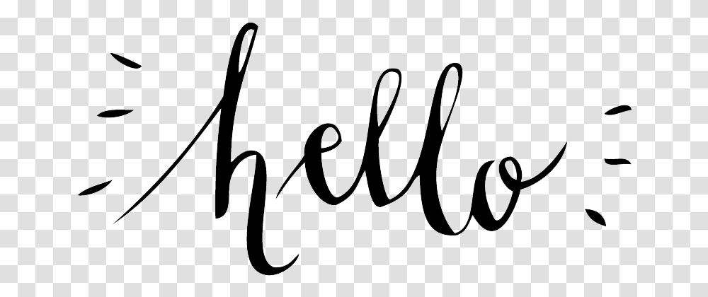 Hello Typography, Handwriting, Calligraphy, Signature Transparent Png