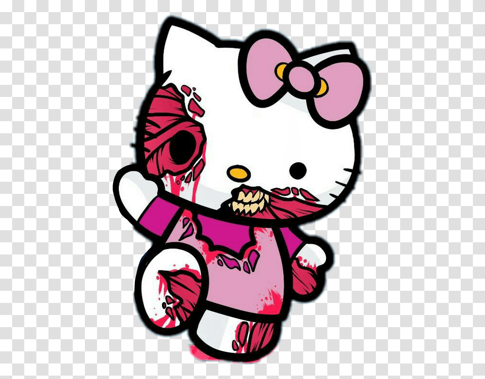 Hellokitty Zombie Remixit Hello Kitty Zombie Vector, Label Transparent Png