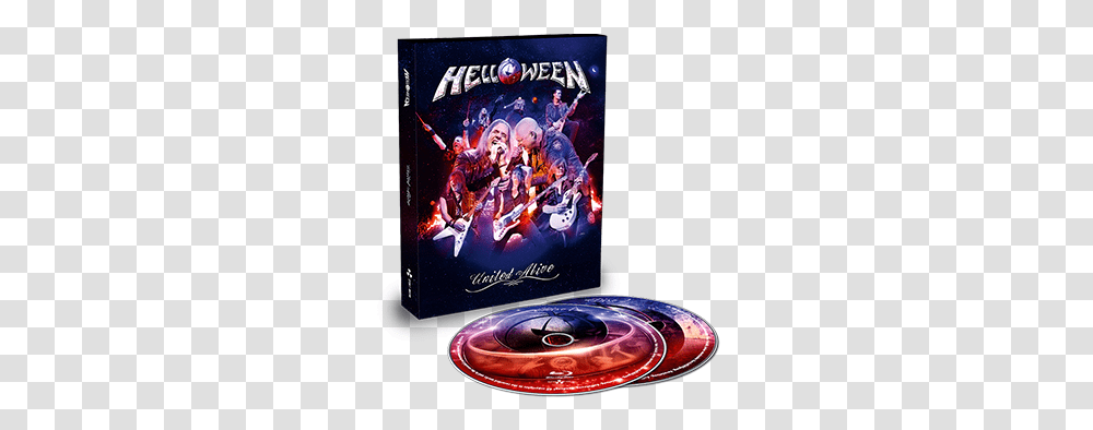 Helloween United Alive 2bluray Digibook Helloween United Alive In Madrid, Poster, Advertisement, Flyer, Paper Transparent Png