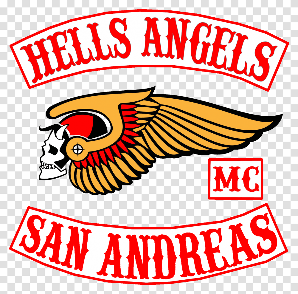 Hells Angels Mc, Logo, Trademark, Label Transparent Png
