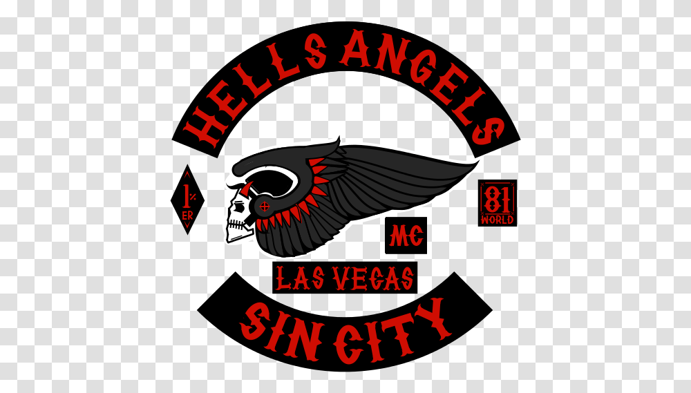 Hells Angels Sin City Emblems For Battlefield 1 Hells Angels Gta 5, Text, Label, Poster, Advertisement Transparent Png