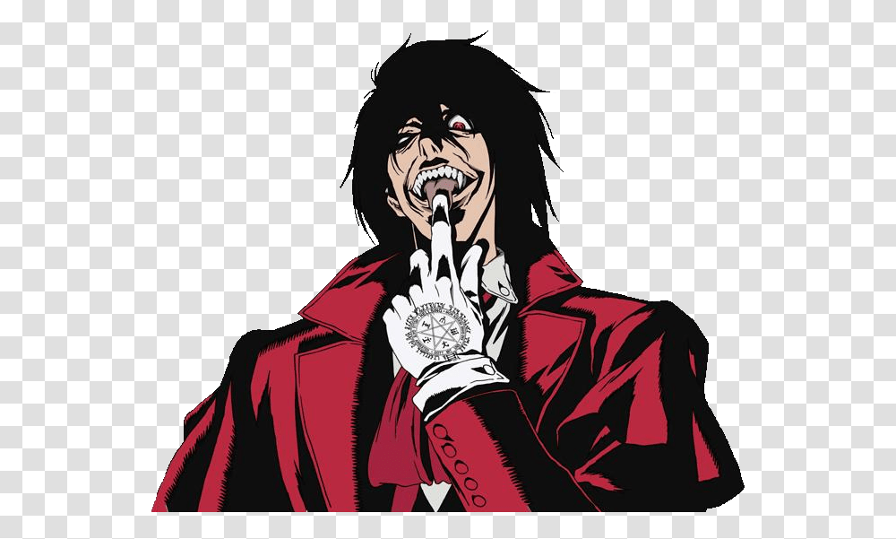 Hellsing Contains 1 Sub Album Alucard Hellsing, Person, Face, Performer Transparent Png