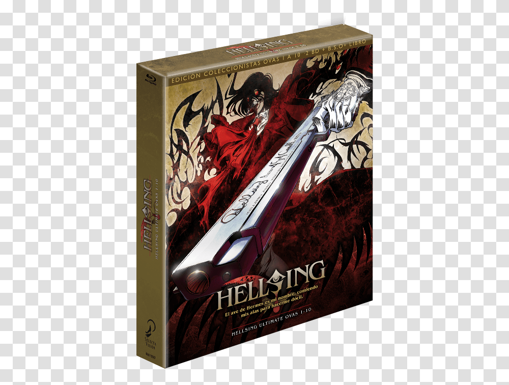 Hellsing Ultimate Bd Hellsing Blu Ray, Book, Poster, Advertisement, Comics Transparent Png