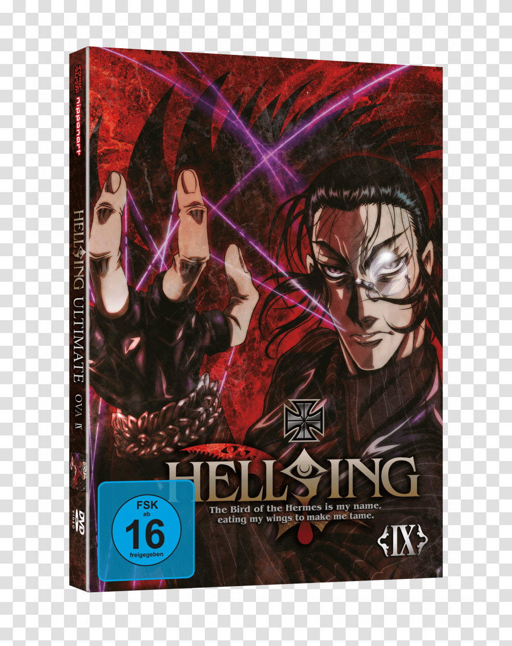 Hellsing Ultimate Blu Ray, Poster, Advertisement, Person, Human Transparent Png