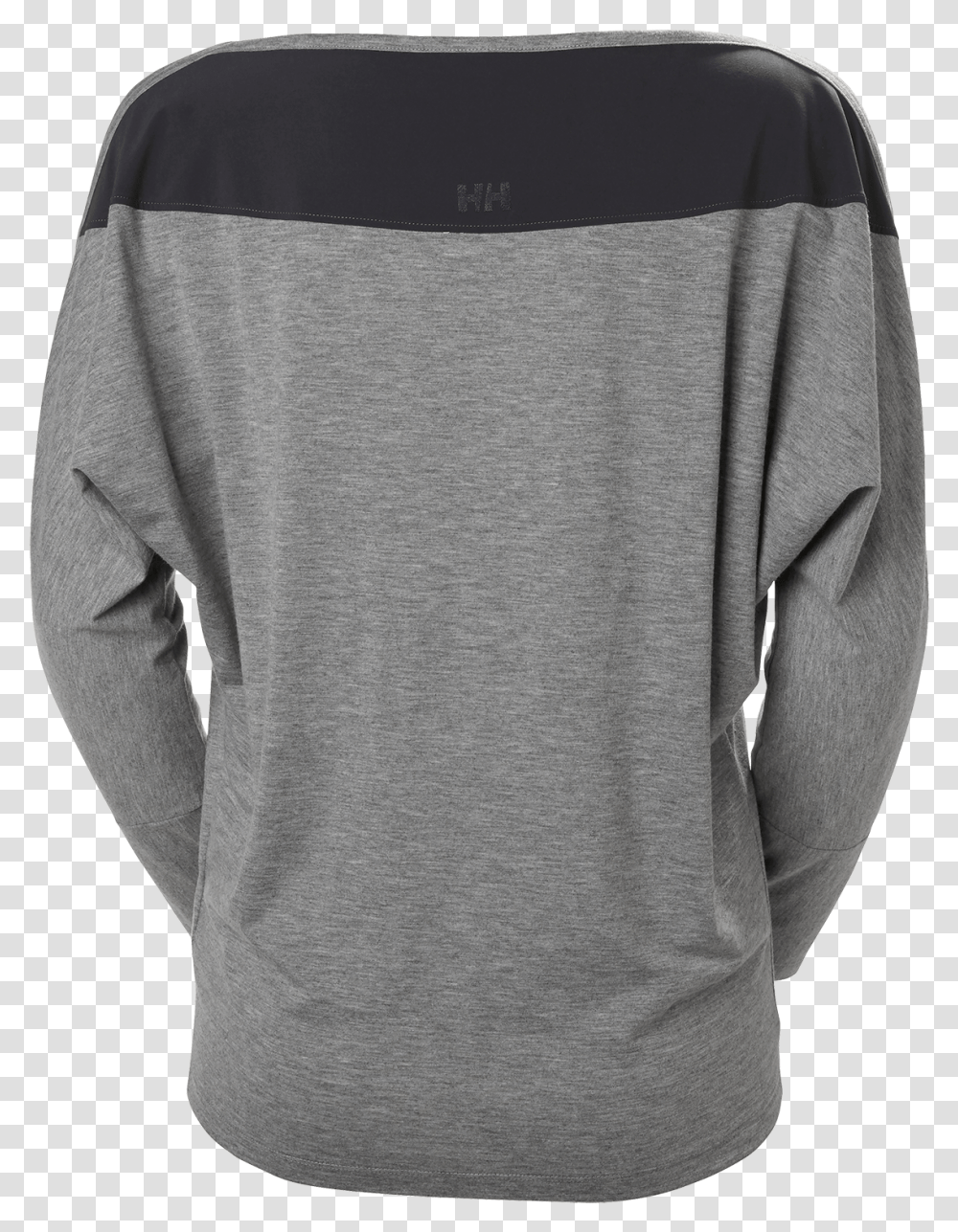 Helly Hansen Women's Thalia Long Sleeve Shirt Grey Long Sleeved T Shirt, Apparel, Sweatshirt, Sweater Transparent Png