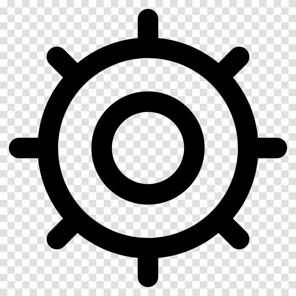 Helm Ship Controller Icon Free Download, Stencil, Gauge Transparent Png