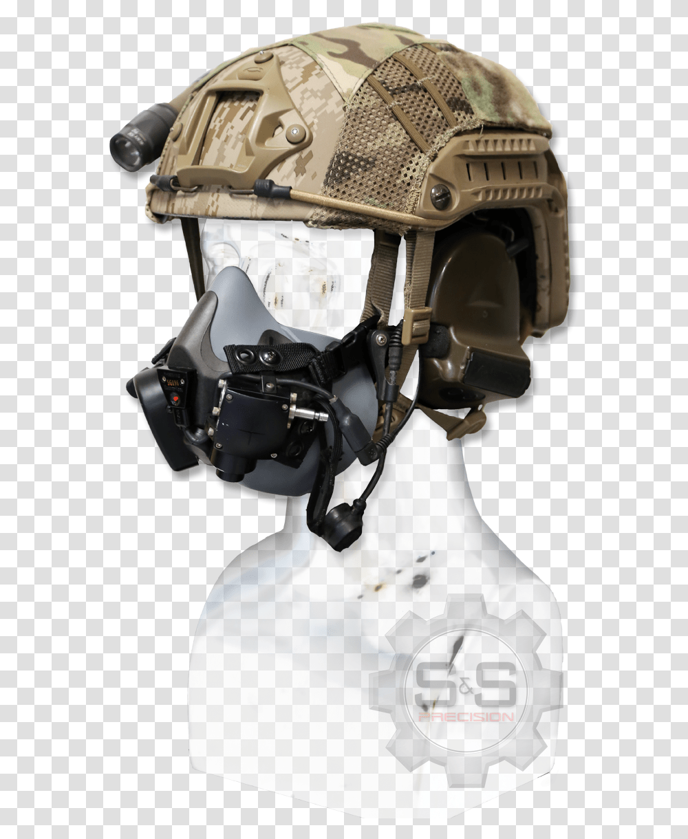 Helmet Mount Wire Lower Mask Google Search Skydiving Oxygen Mask Helmet, Clothing, Apparel, Machine, Motor Transparent Png