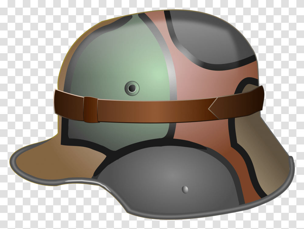 Helmet Soldier War German Capacete De Soldado, Apparel, Crash Helmet, Military Transparent Png