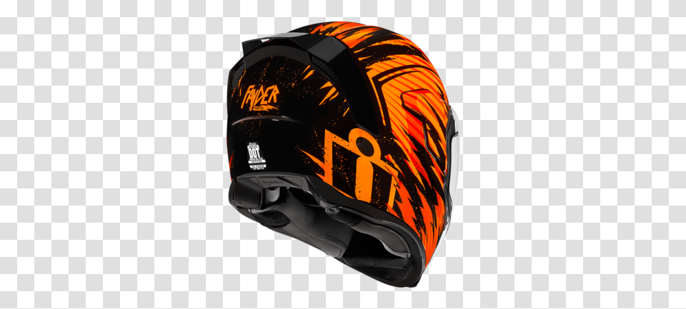 Helmets - Motostyleonline Icon Air Flite Orange, Clothing, Apparel, Crash Helmet, Batting Helmet Transparent Png