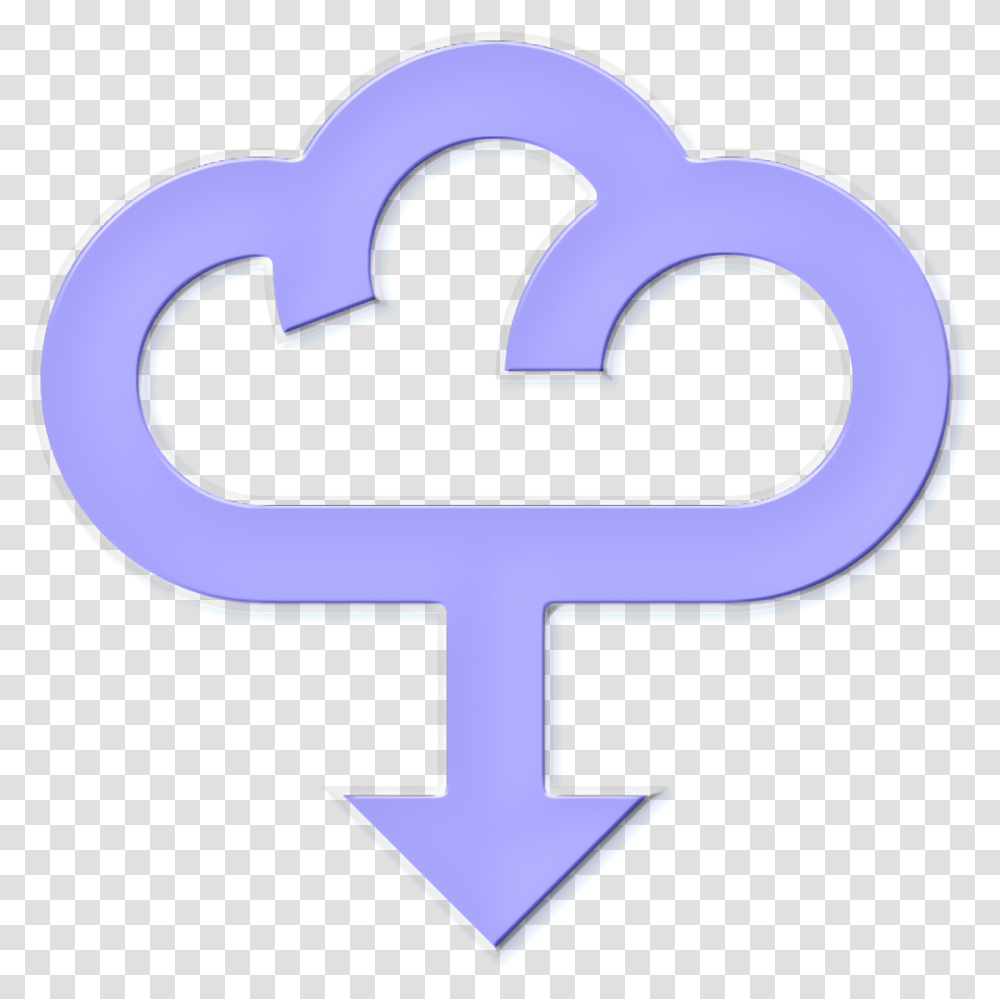 Help Download Icon Purple And Blue, Hammer, Tool, Axe, Symbol Transparent Png