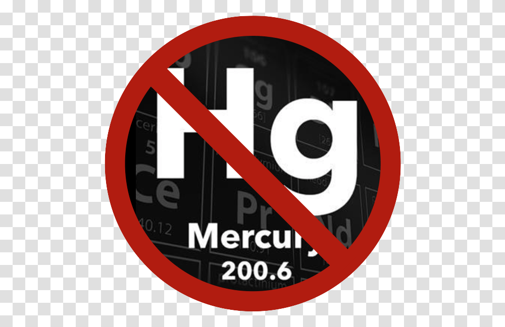 Help Get The Mercury Out Fund Element 80 Periodic Table, Sign, Road Sign, Label Transparent Png