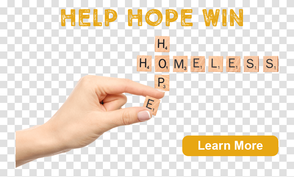 Help Hope Win Hand, Person, Human, Game, Crossword Puzzle Transparent Png