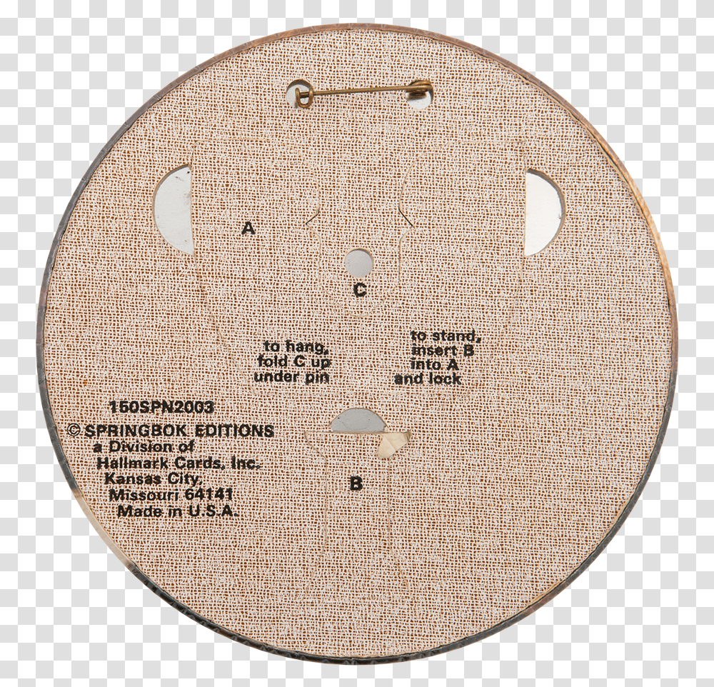 Help Stamp Out Monday Button Back Humorous Button Museum Circle, Rug, Paper, First Aid, Cork Transparent Png