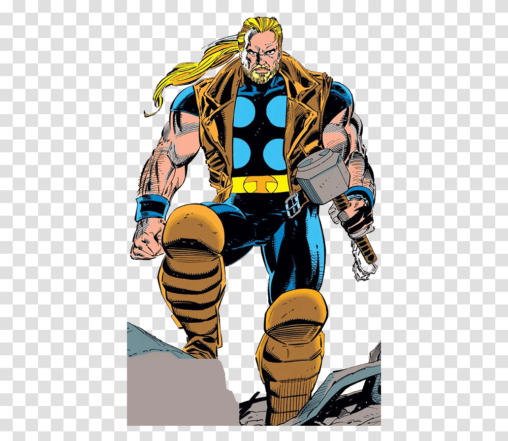 Help Thunderstrike Thor, Comics, Book, Person, Helmet Transparent Png