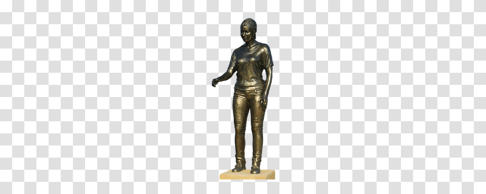 Helper Figure Person, Human, Bronze, Trophy Transparent Png