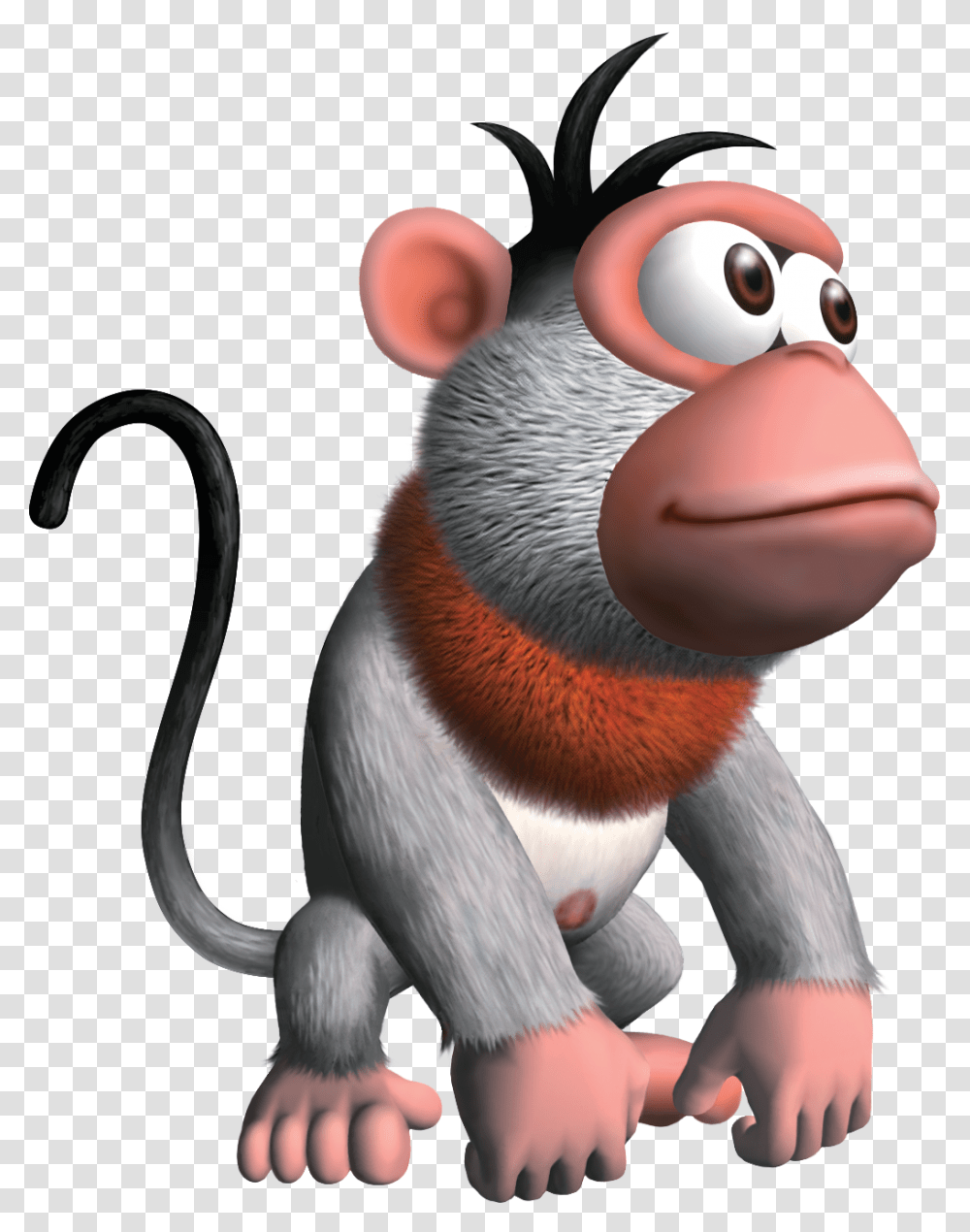 Helpermonkey Dkjb Donkey Kong Jungle Beat Monkey, Toy, Mammal, Animal, Baboon Transparent Png