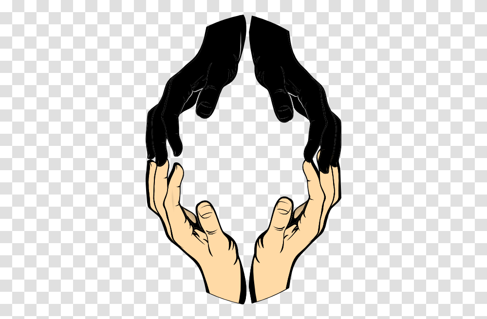 Helping Hand Clip Art, Person, Human, Stencil Transparent Png
