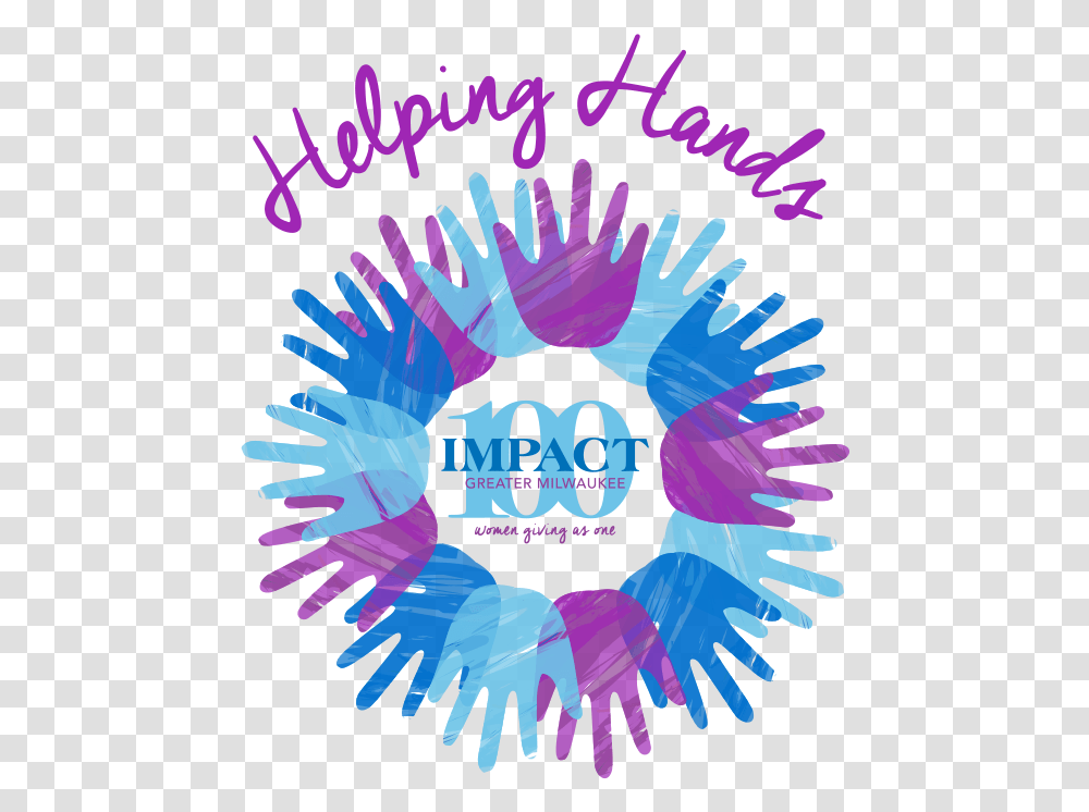 Helping Hand, Purple Transparent Png
