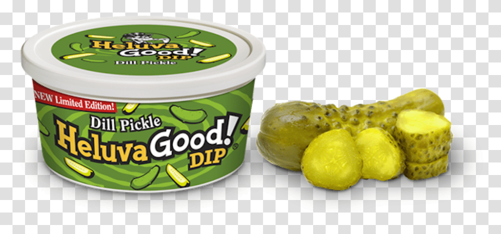 Heluva Good Dill Pickle Dip, Food, Tin, Relish, Plant Transparent Png