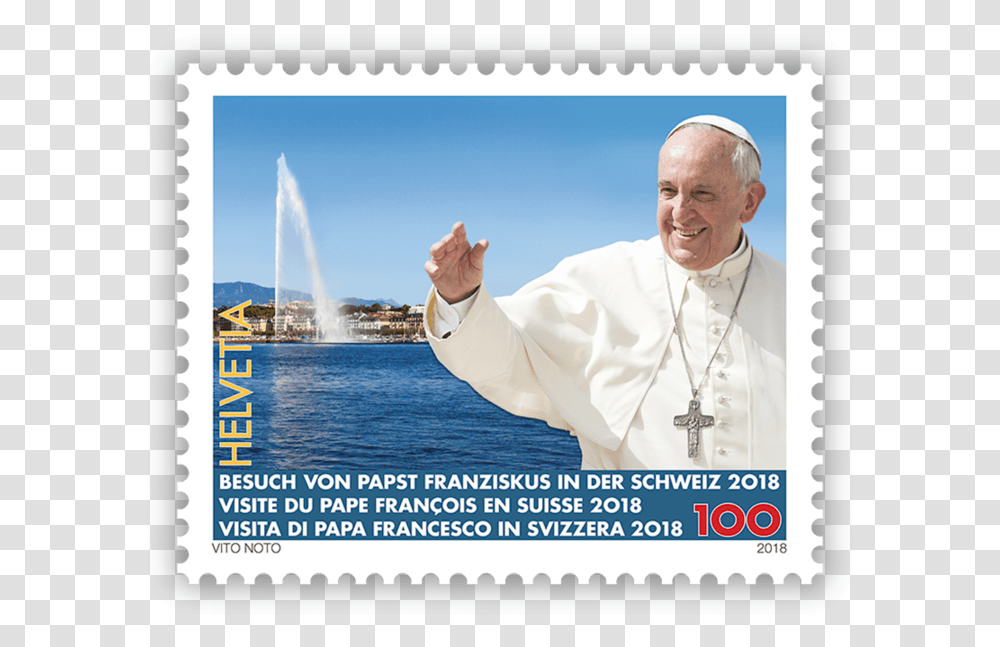 Helvetia Fairytale Stamps, Person, Human, Postage Stamp, Pope Transparent Png