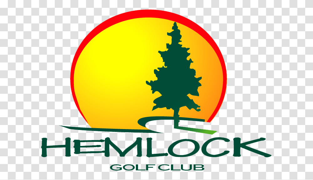 Hemlock Golf Club Hemlock Golf Club Logo Mi, Label, Outdoors, Tree Transparent Png