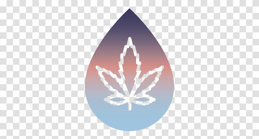 Hemp Oil Icon C Emblem, Plant, Label, Purple Transparent Png