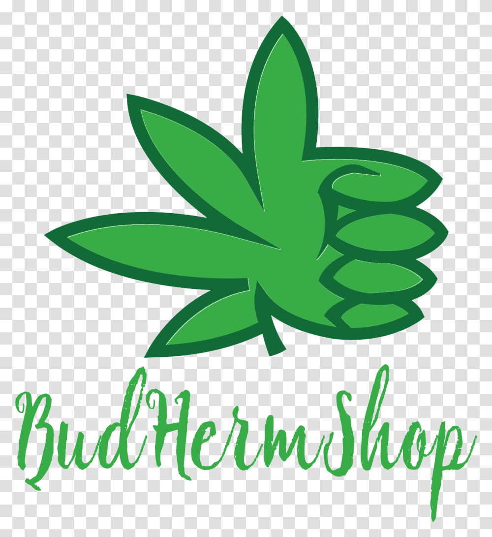 Hemp Weed Out Logo Design, Green, Plant, Leaf Transparent Png