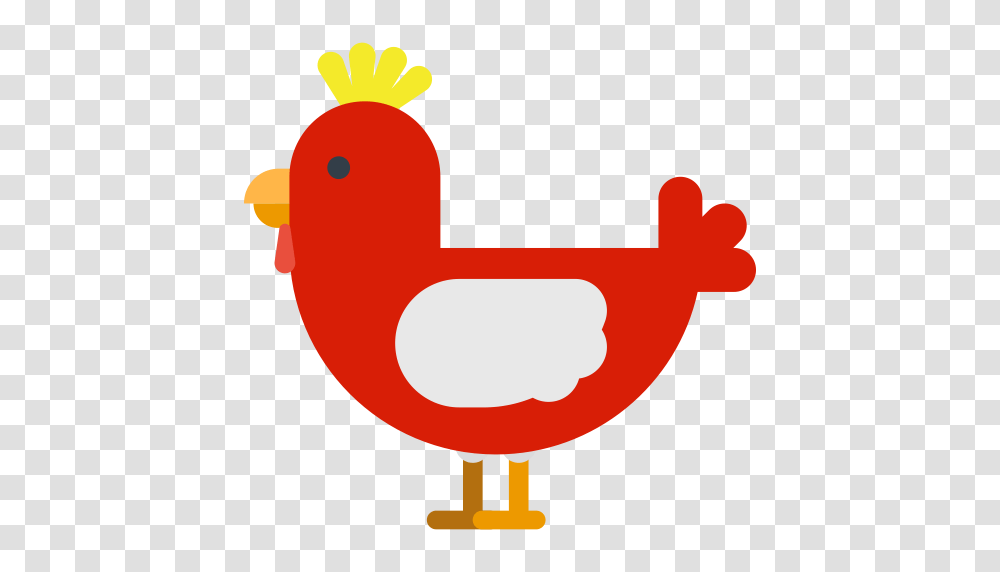 Hen Animals Bird Icon And Vector For Free Download, Poultry, Fowl, Chicken, Rooster Transparent Png