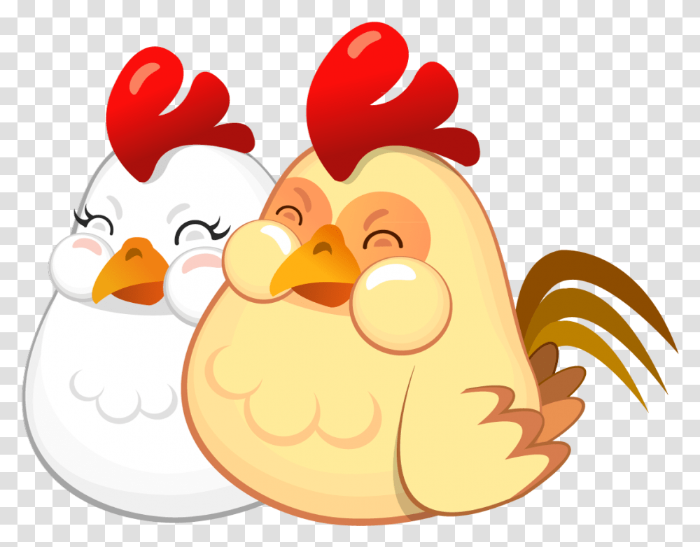 Hen Cute Cartoon Download Cartoon Hen, Poultry, Fowl, Bird, Animal Transparent Png