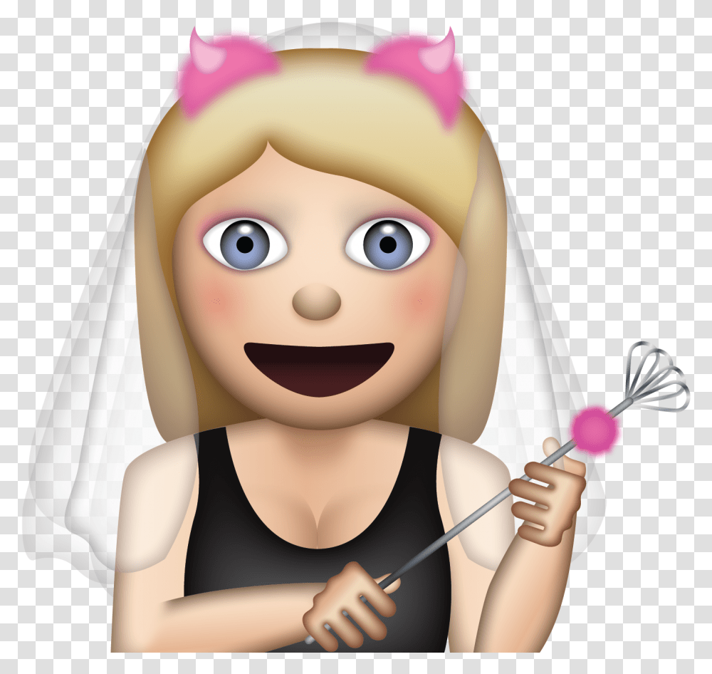 Hen Do Emoji, Doll, Toy, Person, Human Transparent Png