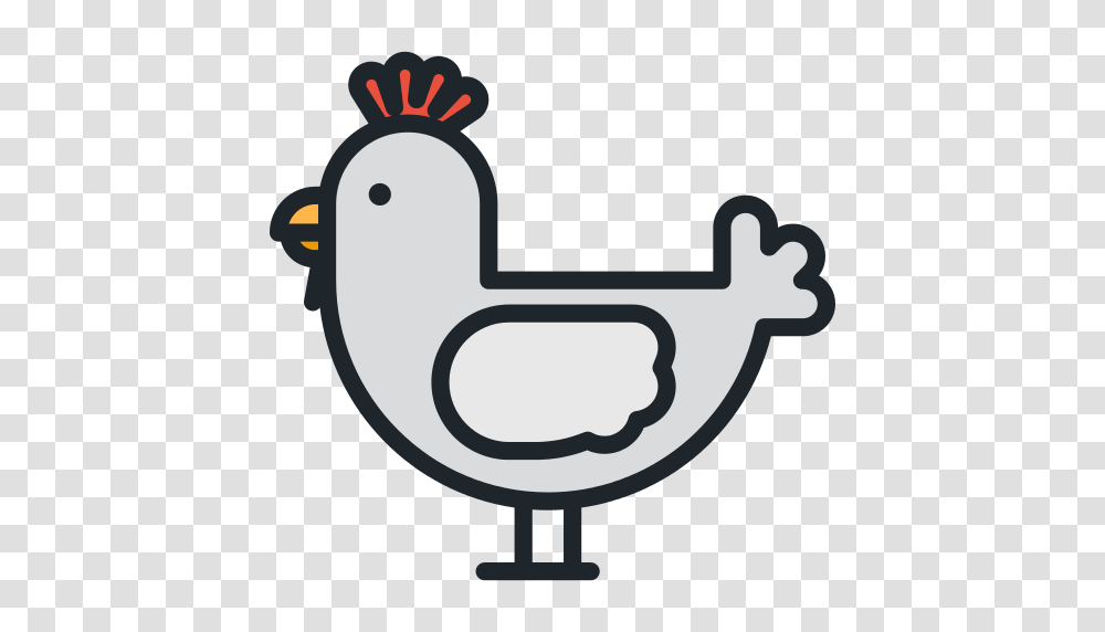 Hen Icon, Bird, Animal, Antelope, Wildlife Transparent Png