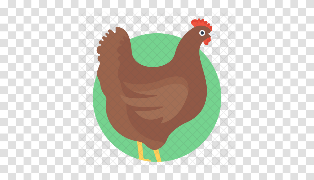 Hen Icon Fowl, Bird, Animal, Poultry, Chicken Transparent Png