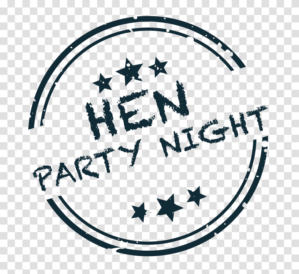 Hen Party Night, Logo, Trademark, Star Symbol Transparent Png