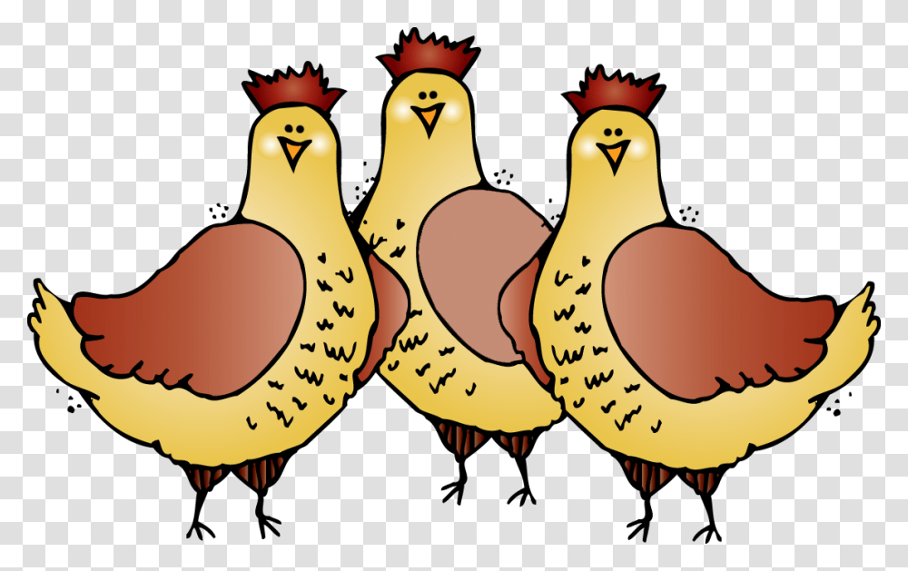 Hen Vector Mother 3 French Hens Clipart, Plant, Produce, Food, Bird Transparent Png