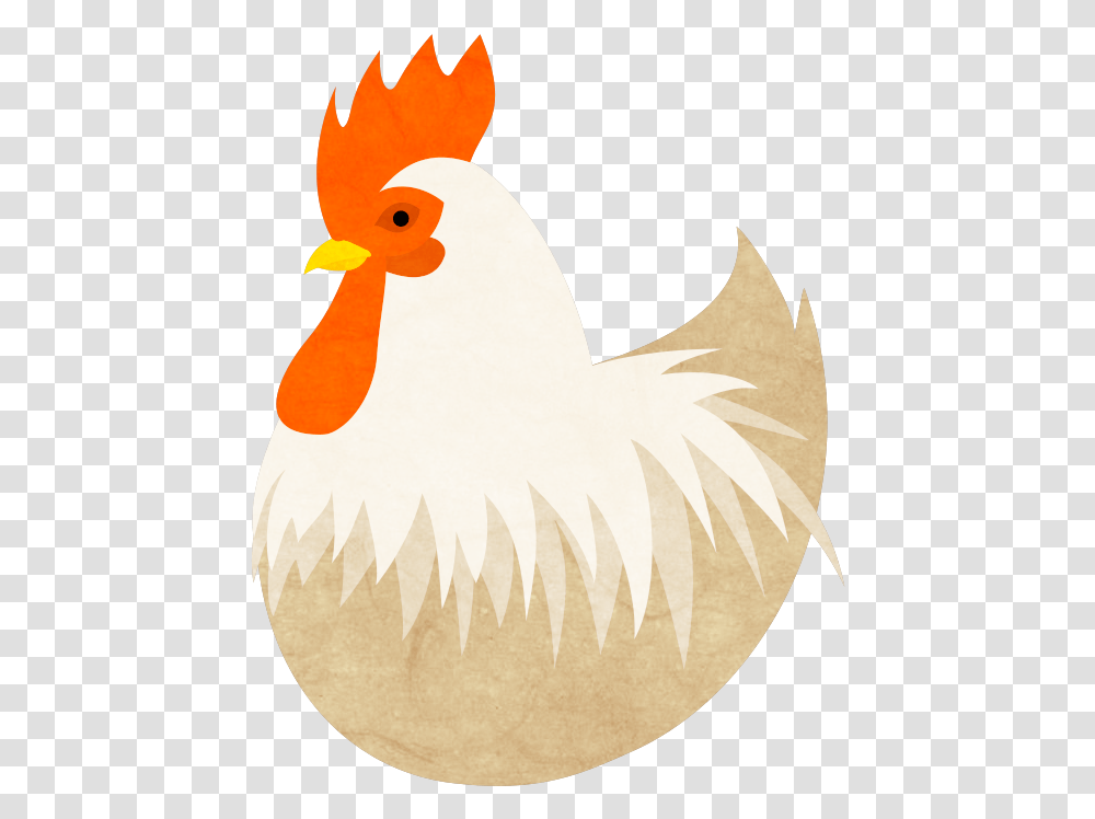 Hen With Eggs Clipart Rooster, Bird, Animal, Poultry, Fowl Transparent Png