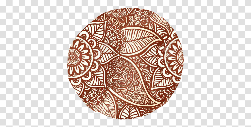 Henna Circle, Rug, Pattern, Paisley, Egg Transparent Png