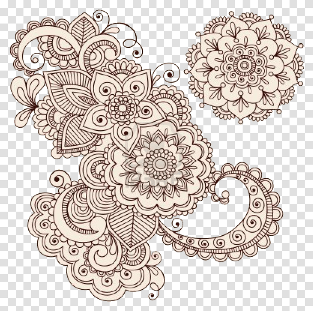 Henna Clipart Free Flower Ornament Vector, Chandelier, Lamp, Lace, Pattern Transparent Png