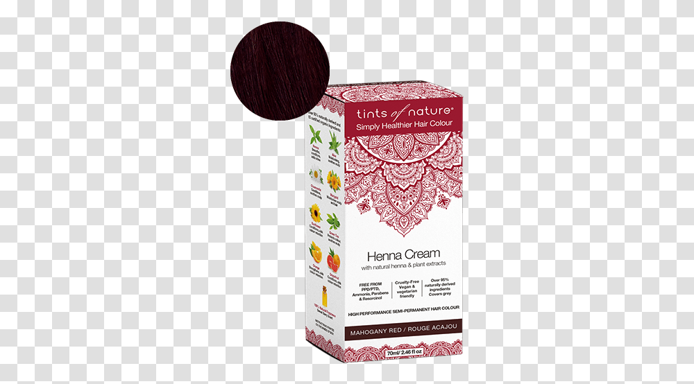 Henna Cream Tints Of Nature Hair Colors, Food, Flyer, Poster, Paper Transparent Png