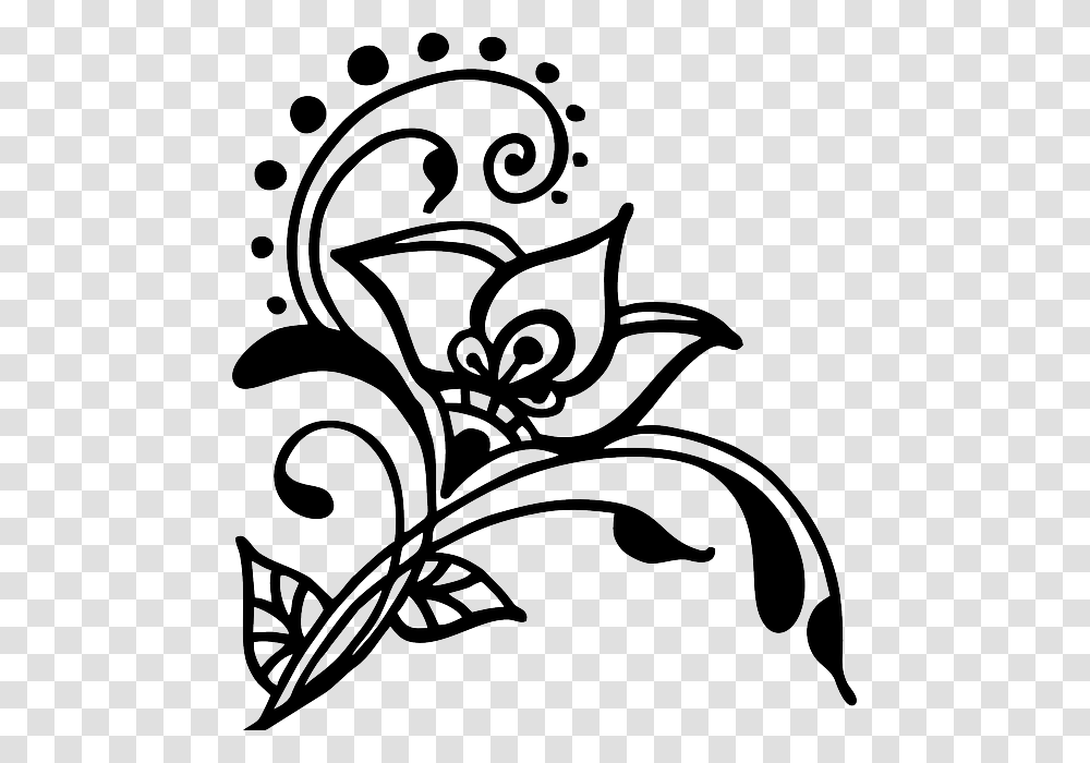 Henna Designs Swirly, Floral Design, Pattern Transparent Png